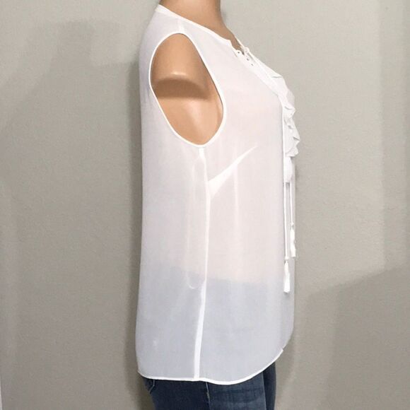 Laundry lace front blouse. NWOT - Picture 4 of 5